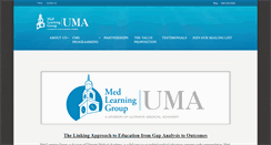 Desktop Screenshot of medlearninggroup.com